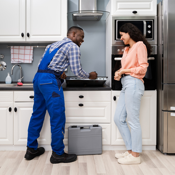 can you provide an estimate for cooktop repair before beginning any work in Green Bank